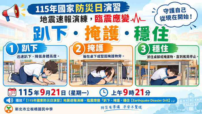 防震三要點