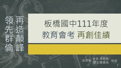 111年度會考榜單-公告1